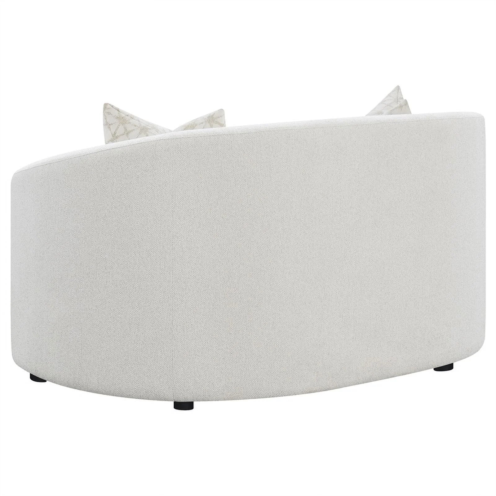 Coaster Rainn 2-Piece Fabric Upholstered Living Room Set, Latte L592