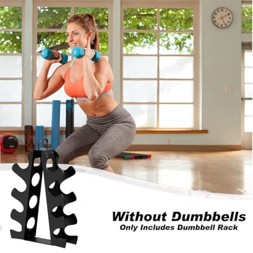 OKUGAFIT Compact A-Frame Dumbbell Rack for Home Gym D110256