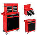 TUFFIOM 5-Drawer Rolling Tool Chest with Lockable Wheels X4579