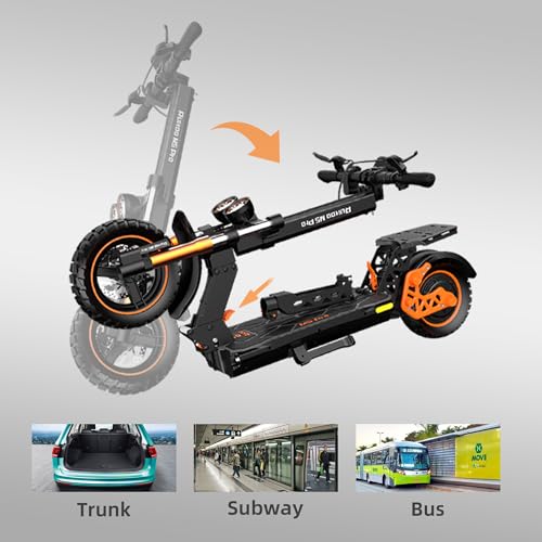 Ruitoo Electric Scooter 1000W Motor, Foldable Off Road E-Scooter for Adults I897875