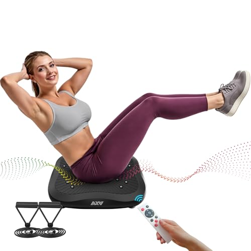 AXV Vibration Plate Exercise Machine Whole Body Workout Fitness Platform K84986
