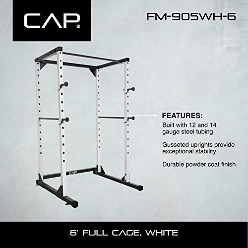 CAP Barbell Full Cage Power Rack Color Series G566426
