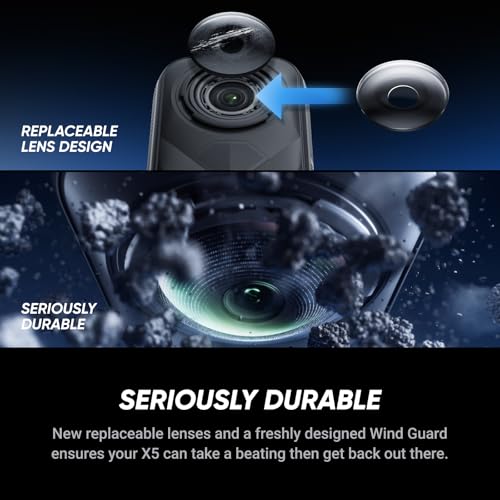 Insta360 X5 Motorcycle Bundle Waterproof 8K 360° Action Camera W639638