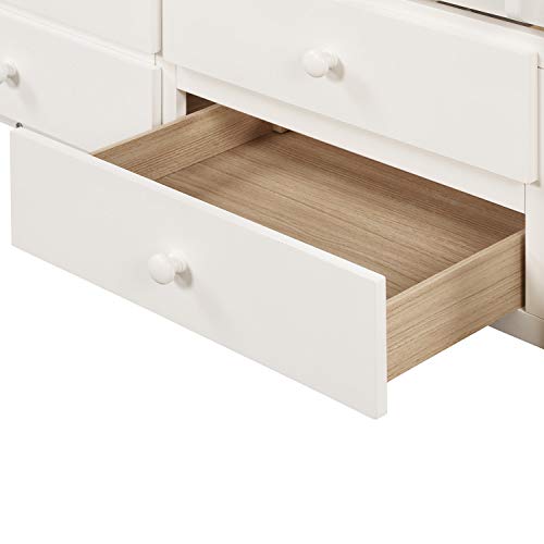 Harper & Bright Designs Twin Over Twin Bunk Bed with Storage Drawers, Solid Wood, Espresso P440327