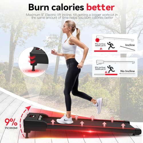 Sperax Walking Vibration Pad with APP, 3 in 1 Under Desk Treadmill M5277