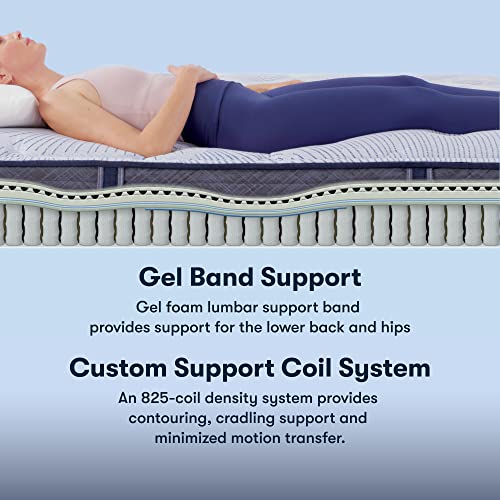 Serta Perfect Sleeper Ultimate 15" King Mattress Plush Pillow Top Cooling Gel Memory Foam E4513