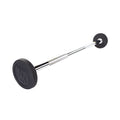Body-Solid Rubber Coated Fixed Weight Straight Barbell L970198