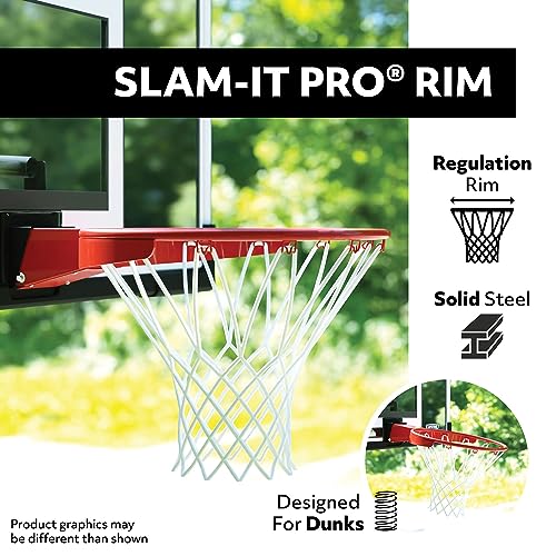 Lifetime 54-Inch Adjustable Basketball Hoop Polycarbonate H583496