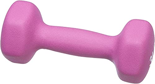 FUXION Neoprene Dumbbell Hand Weights, Set of 2, Hexagon Non-Slip E207497