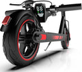 Electric Scooter for Adults Long Range Miles, 500/600W Motor & 10" Vacuum Tires, Foldable Design with Dual Disc Brakes, Smart App Control