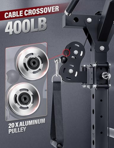 Major Fitness Smith Machine Drone2 Premium All-in-One Home Gym with Aluminum Pulley Set J82580