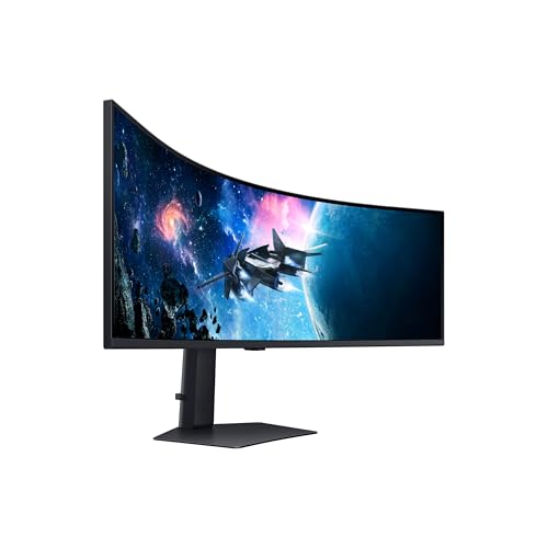 SAMSUNG 49" Odyssey G9 (G95C) DQHD 1000R Curved Gaming Monitor, 240Hz, 1ms, DisplayHDR 1000 L9256