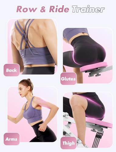 Sportsroyals Squat Machine for Home, Foldable Exercise Equipment with Adjustable Resistance O7532