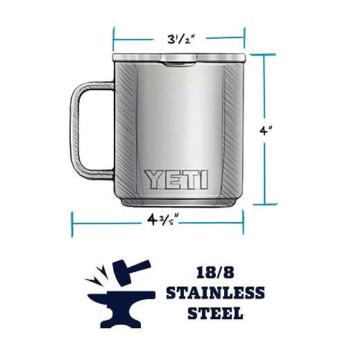 YETI Rambler 10 oz Stackable Mug with MagSlider Lid X80042