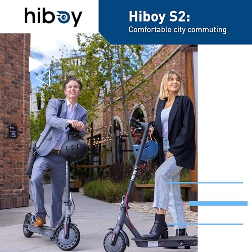 Hiboy S2 Series Electric Scooter for Adults, Folding Commuting Scooter with Double Braking System X20346