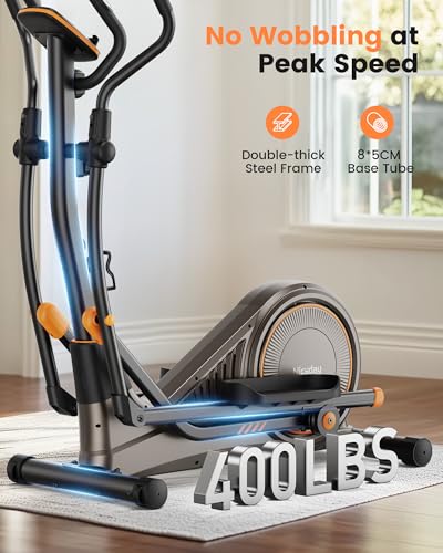 Niceday Elliptical Machine for Home, Magnetic Trainer with 16 Resistance Levels Q78334