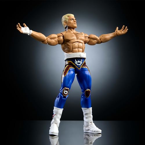 Mattel WWE Top Picks Elite Cody Rhodes 6-Inch Action Figure & Accessories Set Z658657