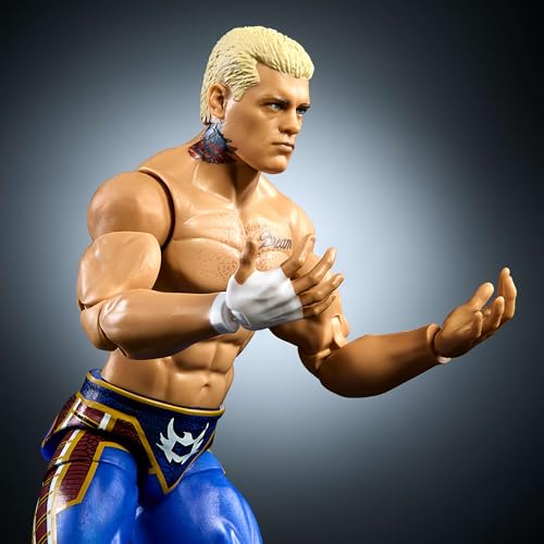 Mattel WWE Top Picks Elite Cody Rhodes 6-Inch Action Figure & Accessories Set Z658657