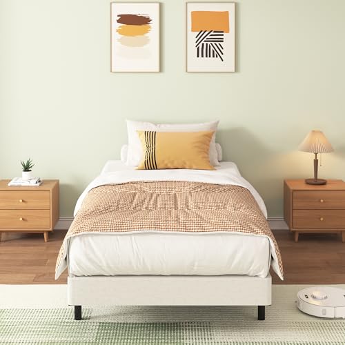Twin Box Spring with Fabric Cover, 5 Inch, 2500lbs Capacity I122