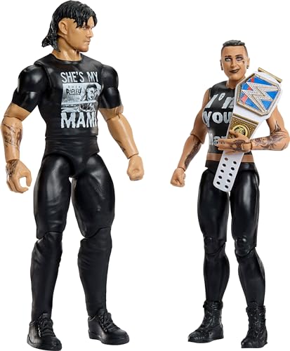 Mattel WWE Main Event Championship Showdown 2-Pack Action Figures & Accessory O3534