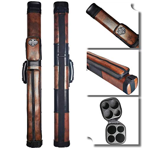 2x2 Hard Square Pool Cue Carrying Case N141