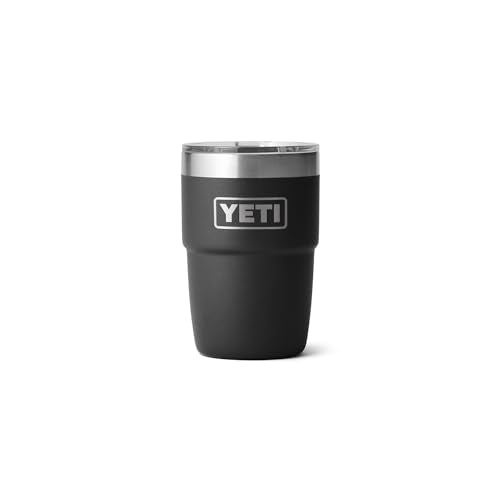 YETI Rambler 8 oz Stackable Cup, Stainless Steel, Vacuum Insulated with MagSlider Lid S120489