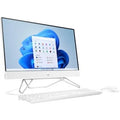 HP 24-cb0110 24" All-in-One Computer, Intel Celeron J4025, 4GB DDR4 RAM, 256GB SSD, Windows 11 Home, Snow white, 577C4AA#ABA