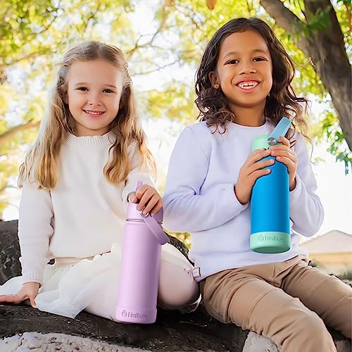 Fimibuke Kids Insulated Water Bottle 18oz with Straw, 2 Pack Ocean Life X374824