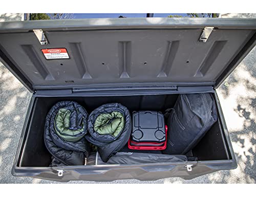 Buyers Products 1707020 Large Poly Hitch Mounted Cargo Carrier Utility Storage Box, Black D635736