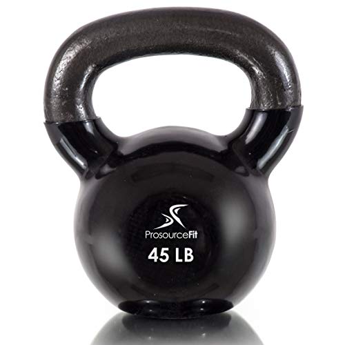 ProsourceFit Vinyl Coated Cast Iron Kettlebells A401