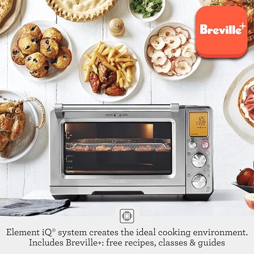 Breville Smart Oven Air Fryer Pro Convection Oven, Brushed Stainless Steel N8403