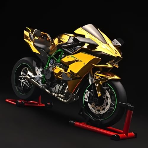 Die Cast Motorcycle 1:6 Scale Kawasaki H2R Alloy Racing Model L8357