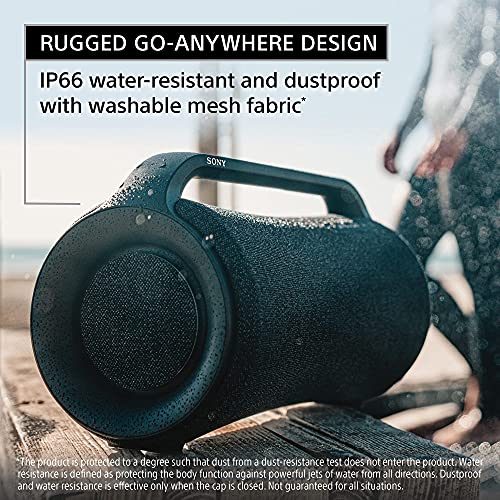 Sony SRS-XG300 Wireless Portable Bluetooth Speaker IP67, Light Gray N235