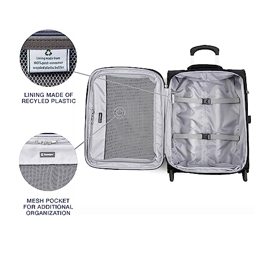 Travelpro Maxlite 5 Softside Expandable 2 Wheel Carry-On Luggage, Burgundy, 22-Inch Q6258