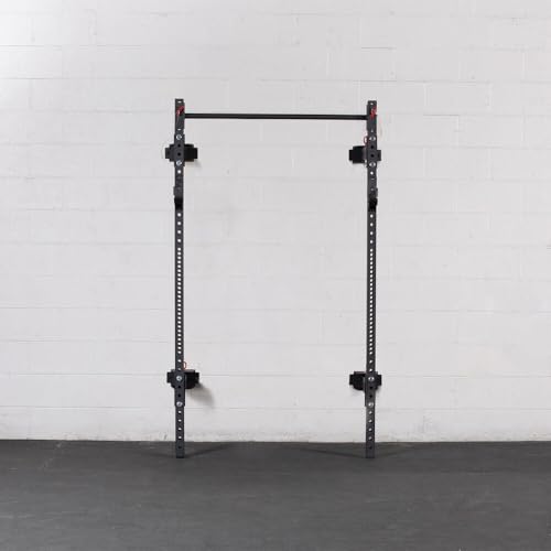 Titan Fitness T-3 Series 82" Wall Mounted Folding Power Rack Q348