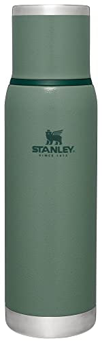 Stanley Adventure-To-Go Vacuum Bottle 25 oz Wide Mouth Insulated Stainless Steel Thermos, Blue Glow D5617
