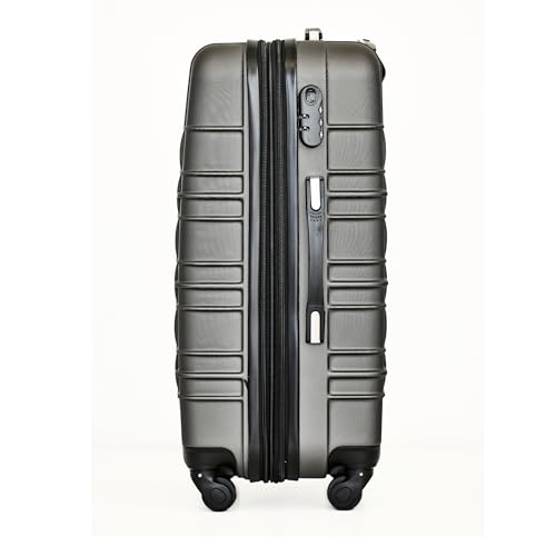 ABS Luggage Spinner Hardshell Lightweight Suitcase with 360° Wheels, Blue 20 inch Y9675