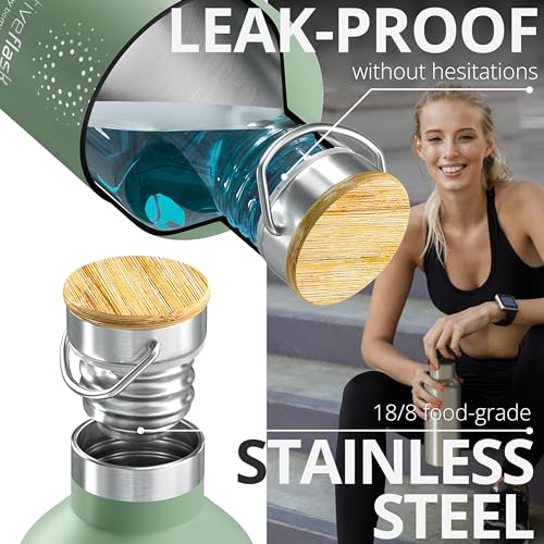 Active Flask 18/32 oz Stainless Steel Insulated Water Bottle with Straw P203