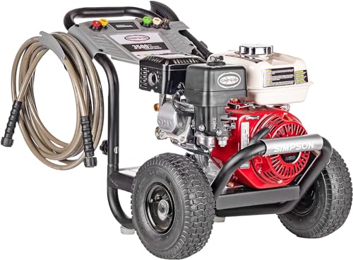 Simpson 61014 3500 PSI Gas Pressure Washer with Honda GX200 R714668