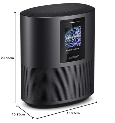 Bose Home Speaker 500 Smart Bluetooth Speaker with Alexa, Black M44219