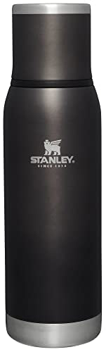 Stanley Adventure-To-Go Vacuum Bottle 25 oz Wide Mouth Insulated Stainless Steel Thermos, Blue Glow D5617