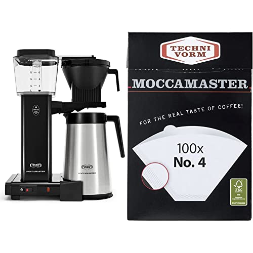 Technivorm Moccamaster 79317 KBGT Thermal Carafe 10-Cup Coffee Maker, Stone Grey F58579