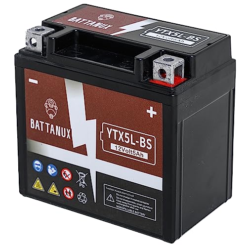YTX20L-BS Battery & Motorcycle Battery, Sealed SLA/AGM 12V20Ah ATV/UTV/Snowmoble/Motor bike Battery Maintenance Free & No tools for installation & Advanced Technology & Environmental