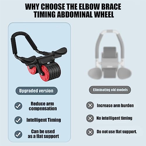 Uota Elbow Support Abdominal Wheel for Core Strengthening Y883