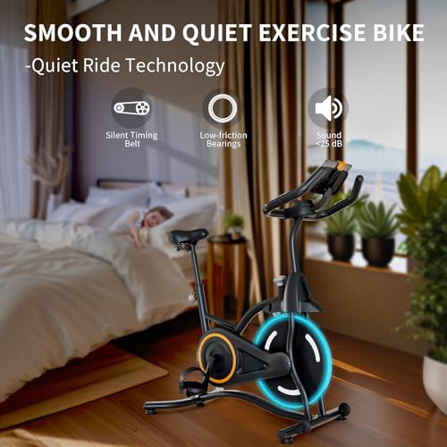 Exercise Bike with Smartphone Mount & Digital Pulse Display K599