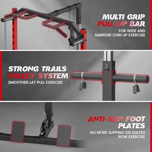 Smith Machine with LAT-Pull Down and Cable Crossover D427
