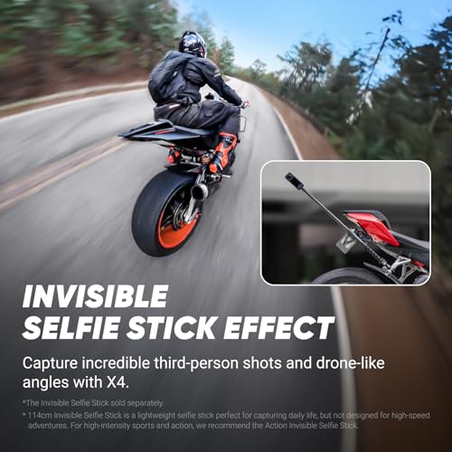 Insta360 X4 Standard Bundle Waterproof 8K 360 Action Camera P7793