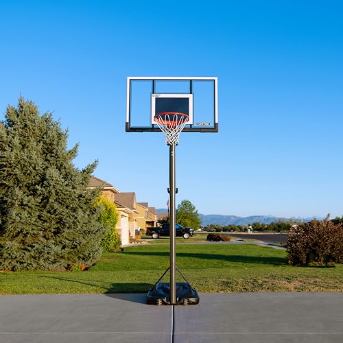 Lifetime 54-Inch Adjustable Basketball Hoop Polycarbonate H583496