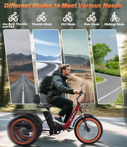 Adult Electric Tricycle 3 Wheel Bike for Adults A10327