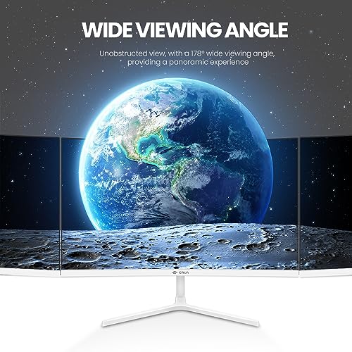 CRUA 30Inch Ultrawide Curved Monitor, 21:9 WFHD 2560x1080P, 100Hz, VA Panel, Black Y8772